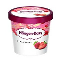 Haagen-Dazs - Strawberries & Cream