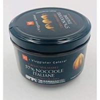 CREMA SPALMABILE 57% NOCCIOLE ITALIANE con Zucchero di Canna il Viaggiator Goloso