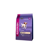 Eukanuba, Cibo Secco per Cuccioli, Alimento Completo per Taglia Toy, 1-12 Mesi, Crocchette Cani con Pollo di Agnello e Riso, 2.5 Kg