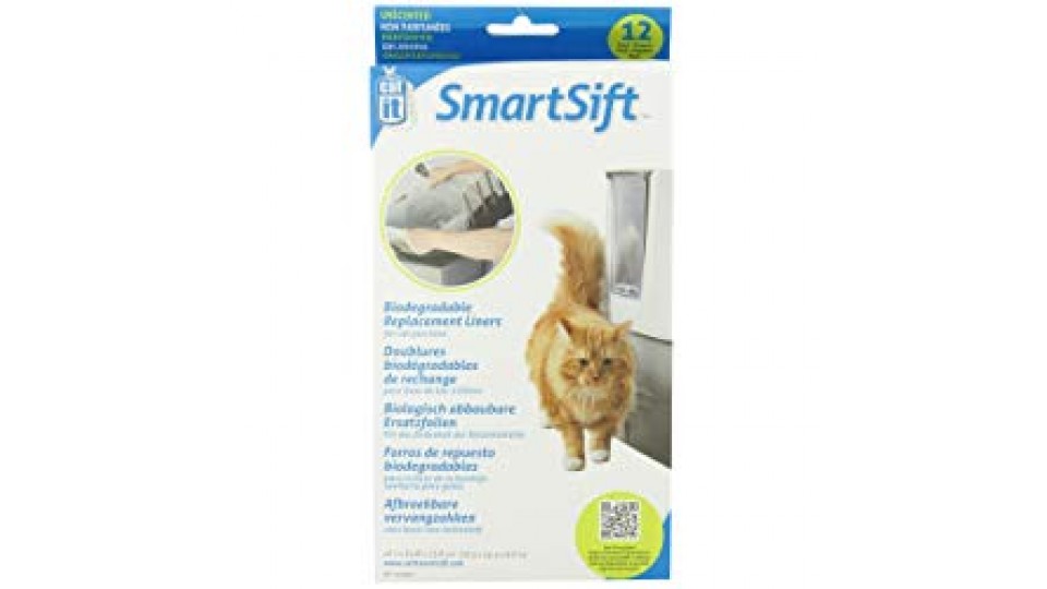Catit 50541 Smart Sift Sacchetto Biodegradabile per Fondo, 47X39X25 cm