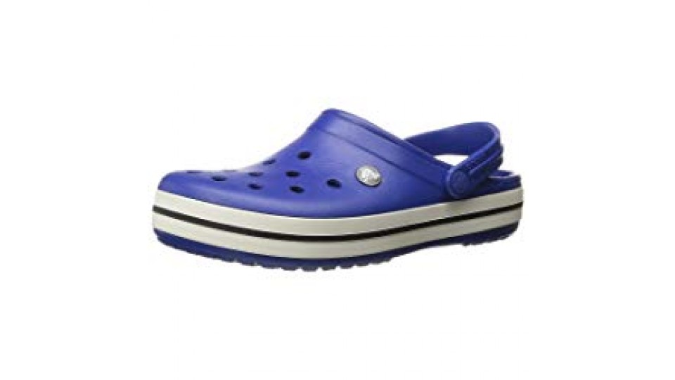 Crocs Crocband Sabot U, Ciabatte Unisex Adulto, Blu (Cerulean Blue/Oyster), 45-46 EU
