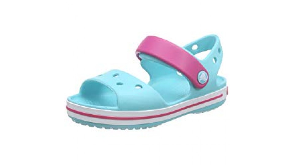 Crocs Crocband Sandal Kids, Sandali con Cinturino alla Caviglia Unisex – Bambini