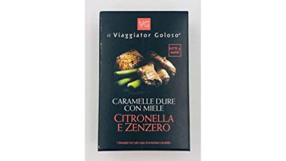 CARAMELLE CITRONELLA E ZENZERO il Viaggiator Goloso