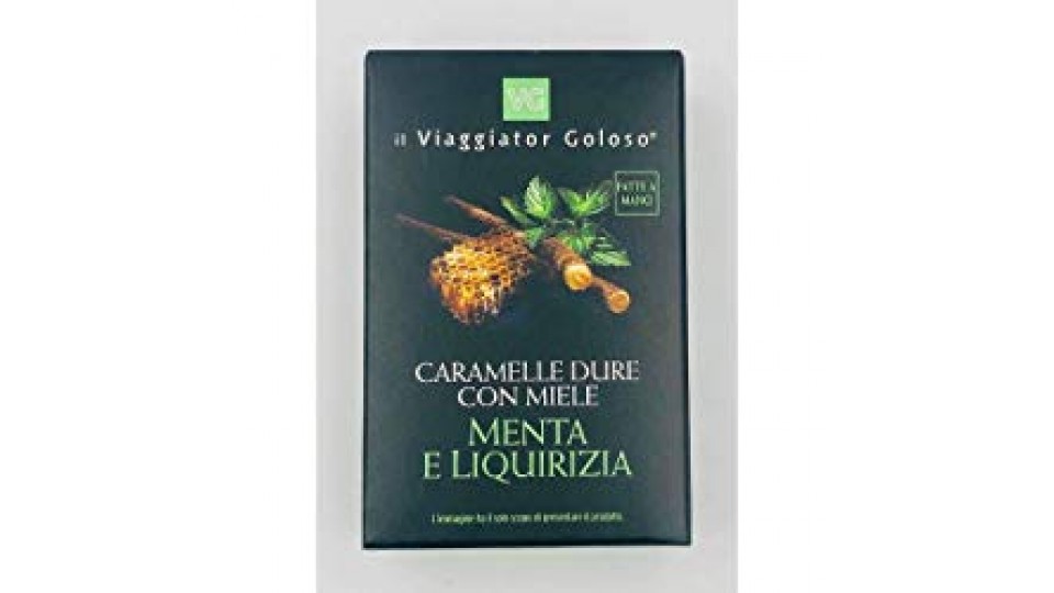 CARAMELLE MENTA E LIQUIRIZIA il Viaggiator Goloso