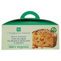 DOLCE DI PASQUA CON SCORZE DI ARANCE SICILIANE CANDITE 100% VEGETALE il Viaggiator Goloso