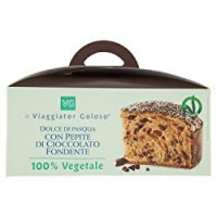 DOLCE DI PASQUA CON PEPITE DI CIOCCOLATO FONDENTE 100% VEGETALE il Viaggiator Goloso