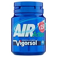 Vigorsol Air Action Medium Bottle, gomme da masticare - [Barattolo da 46 confetti]