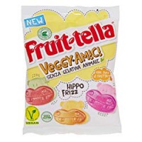 Fruitella Veggyamici Hyppo Frizz - Caramelle gommose [Busta da 150 gr]