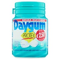 Daygum Protex Medium Bottle, gomme da masticare - [Barattolo da 46 confetti]