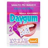 Daygum White & Care, chewing gum - [Confezione da 2 astucci]