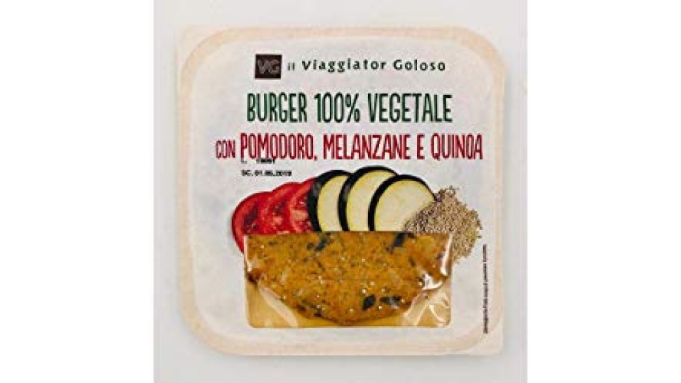 BURGER 100% VEGETALE con Pomodoro, Melanzane e Quinoa il Viaggiator Goloso