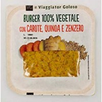 BURGER 100% VEGETALE con Carote, Quinoa e Zenzero il Viaggiator Goloso