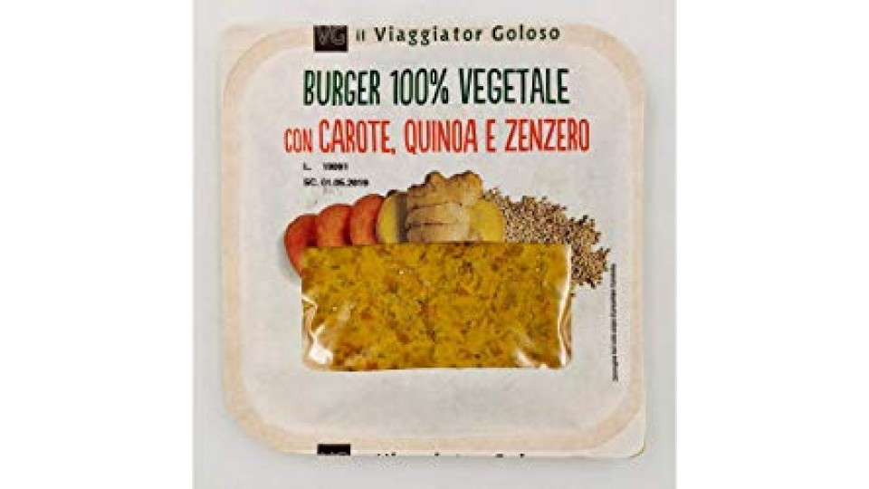 BURGER 100% VEGETALE con Carote, Quinoa e Zenzero il Viaggiator Goloso