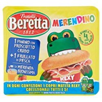 MERENDINO PANINO Prosciutto Crudo + Frullato Pesca Fratelli Beretta