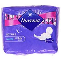 Nuvenia - SecureFit Assorbenti Sottili, Notte con Ali