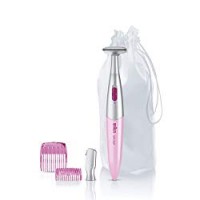 Braun Silk-épil Bikini Styler FG1100 Rifinitore di Precisione Zona Bikini 3-in-1 con 4 Accessori, Rosa