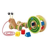 Hape E0349 - Lumachina da passeggio, multicolore