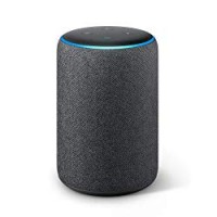 Echo Plus (2ª generazione) – Hub per Casa Intelligente integrato e suono di ottima qualità - Tessuto antracite