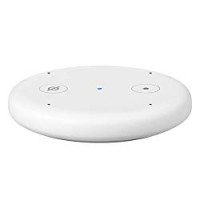 Echo Input, Bianco – Aggiungi Alexa al tuo altoparlante – È richiesto un altoparlante esterno con ingresso audio da 3,5 mm o Bluetooth