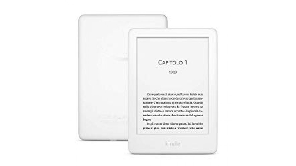 Nuovo Kindle, ora con luce frontale integrata – Bianco