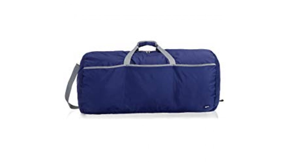 AmazonBasics - Borsone grande, 98 l, Blu navy