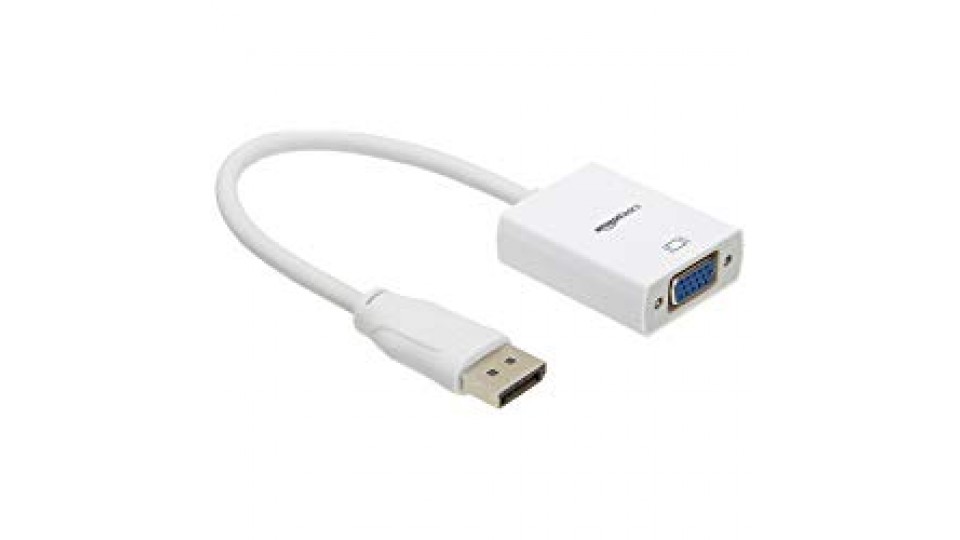 AmazonBasics - Adattatore da DisplayPort a VGA
