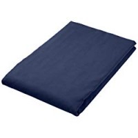 AmazonBasics - Asciugamano da bagno in microfibra, Microfibra, nero/blu, Bagno