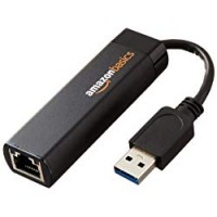 AmazonBasics - Adattatore di rete da USB 3.0 a Gigabit Ethernet 10/100/1000