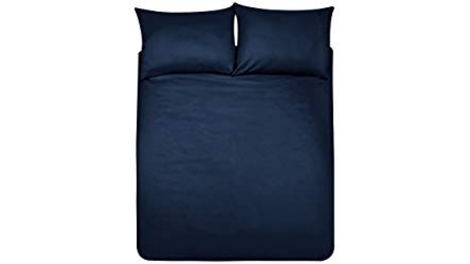 AmazonBasics - Set copripiumino in microfibra con federa