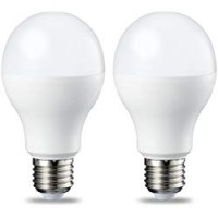 AmazonBasics Lampadina LED E27, 14W (equivalenti a 100W), Luce Bianca Calda - Pacco da 2