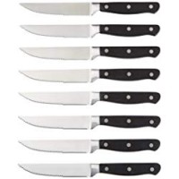 AmazonBasics - Set Premium di coltelli da carne