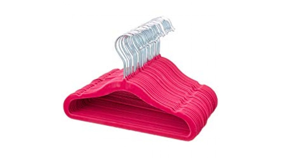 AmazonBasics - Grucce in velluto per bambini, 30 pezzi, Rosa