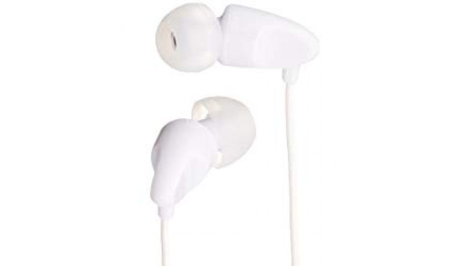 AmazonBasics - Cuffie intrauricolari (Bianco)