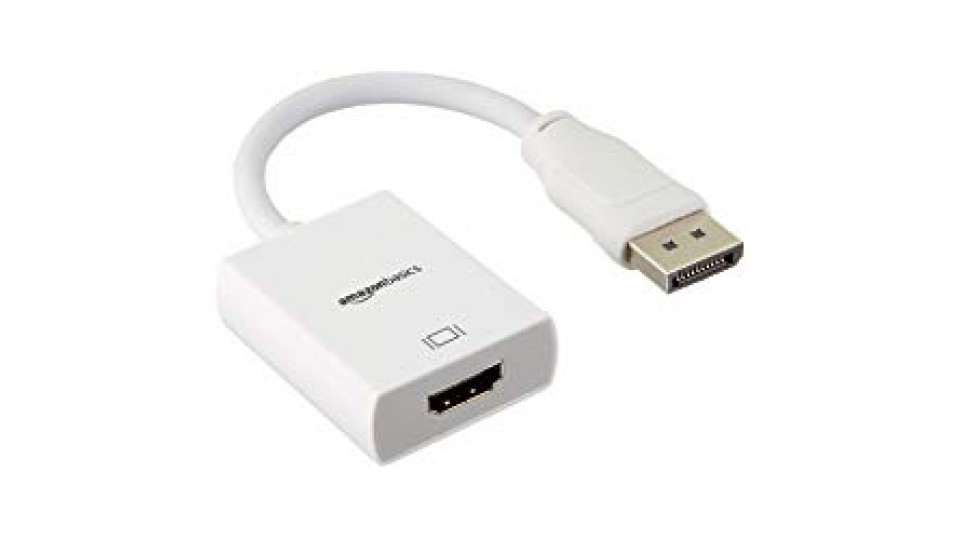 AmazonBasics - Adattatore da DisplayPort a HDMI