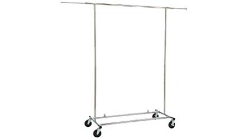 AmazonBasics - Stand appendiabiti, Cromato