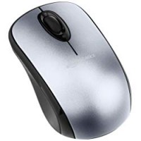 AmazonBasics - Mouse ottico senza fili con microricevitore, Argento
