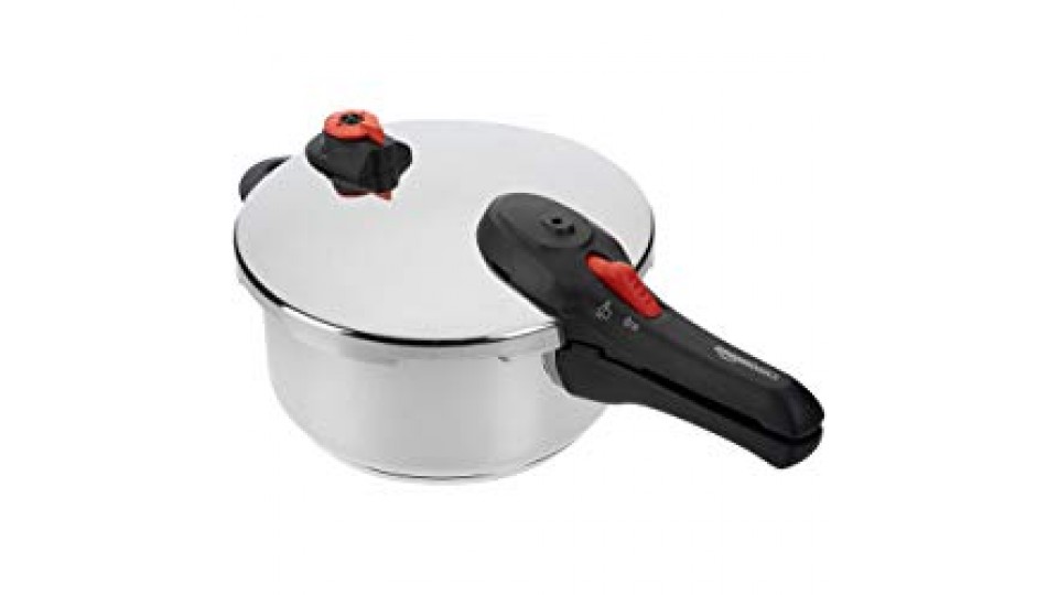 AmazonBasics - Pentola a pressione in acciaio inox