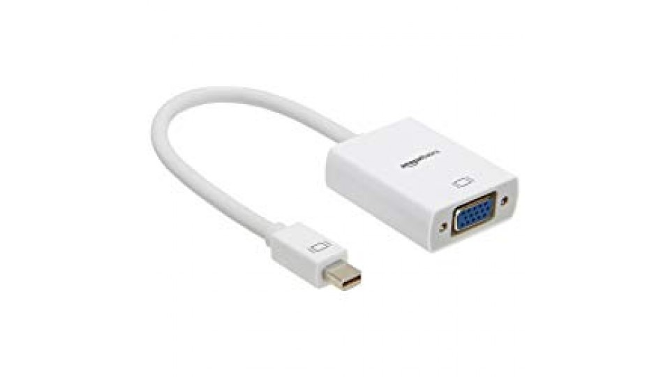 AmazonBasics Mini DisplayPort (Thunderbolt) to VGA Adapter