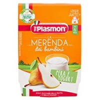 Plasmon la Merenda dei Bambini PERA E YOGURT, 2x120g