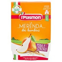 Plasmon la Merenda dei Bambini PERA E CEREALI, 2x120g