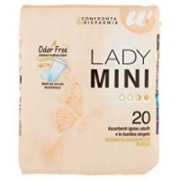 Lady Mini 20 ASSORBENTI IGIENICI ADULTI in Bustina Singola U! Confronta&Risparmia