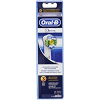 Oral-B 3D White Confezione da 3 Testine di Ricambio per Spazzolino Elettrico Ricaricabile, Azione Sbiancante Dente per Dente