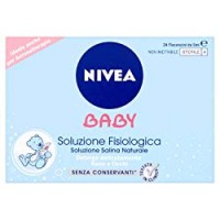 Nivea Baby Soluzione Fisiologica Bambini, Soluzione Salina Naturale, Deterge Naso e Occhi
