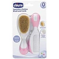 Chicco 00006569100000 Spazzola e Pettine, Rosa