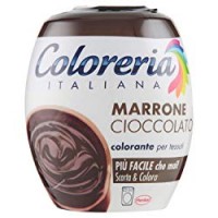 Coloreria Italiana MARRONE CIOCCOLATO COLORANTE PER TESSUTI