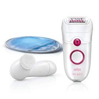 Braun Silk-épil 5 Power 5-329 Epilatore con 3 Accessori, Compresa una Spazzola per la Pulizia del Viso