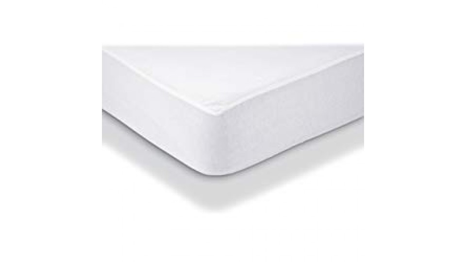 AmazonBasics - Protezione impermeabile per materasso, in spugna Asciugamani