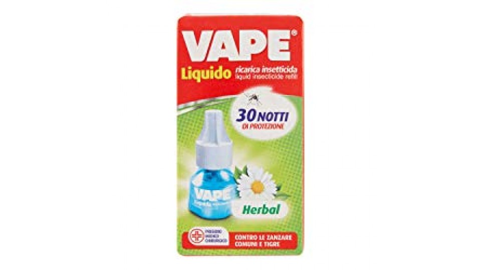VAPE - VAPE RICARICA LIQUIDA 30NOTTI HERBAL - ml 18