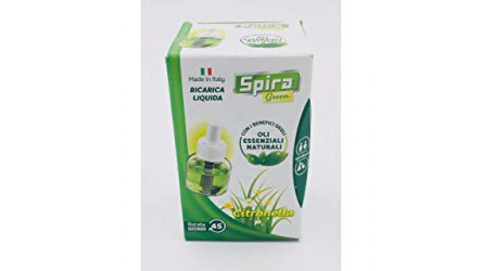 Spira Green RICARICA LIQUIDA CITRONELLA