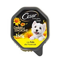 Cesar Scelta dello Chef Cibo per Cane, Delizie di Stagione con Pollo alla Provenzale 150 g